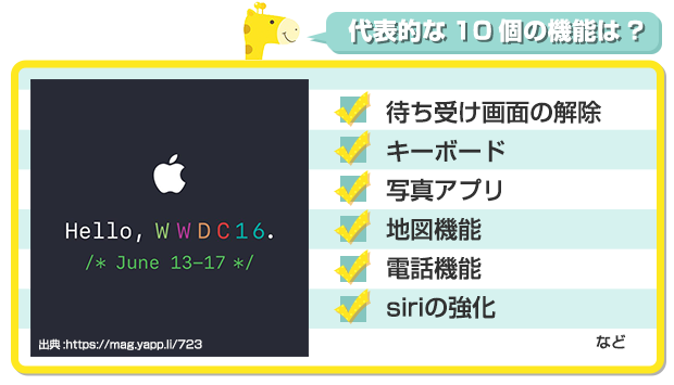 iPhoneのiOSアップデートとは?