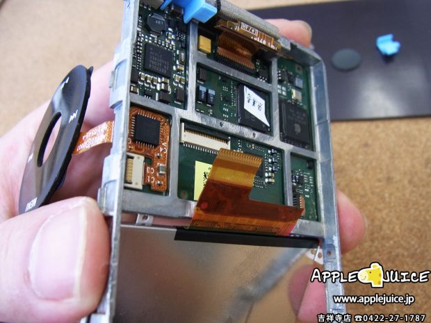 iPodClassic ドックコネクター不良修理
