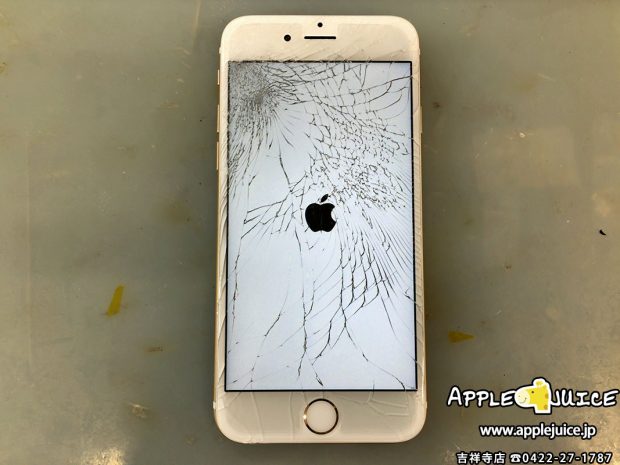 iPhone6s 画面が真っ暗 修理後