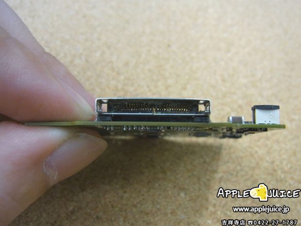 iPodClassic ドックコネクタ交換 修理中